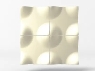 Decorative Modular Wall Panel 1 3D model