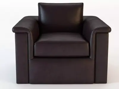 Detail Barkley Lounge Chair 3D model