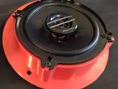 Adapter Opel Astra H Rear Speakers 130mm 3D print model