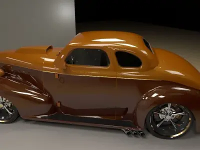 Chevrolet Master de Luxe 1939 modified 3D model