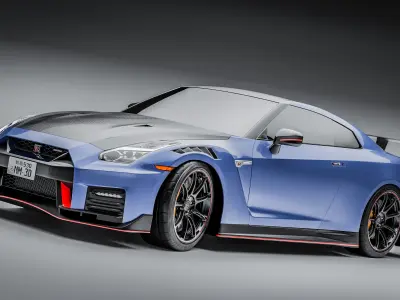 Nissan GTR R35 Nismo 2022 3D model