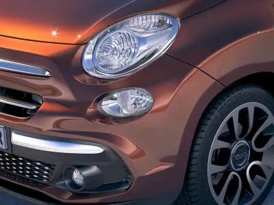 Fiat 500L 2018 3D model