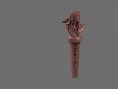 Tap - Coors Beer Tap Handle -Silver Bullet 3D print model