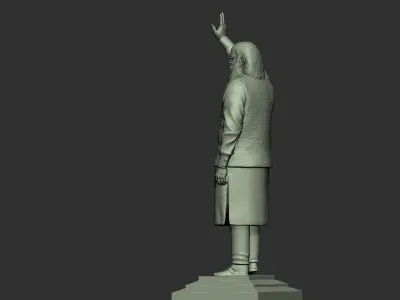 Narendra modi full body pose 3D print model