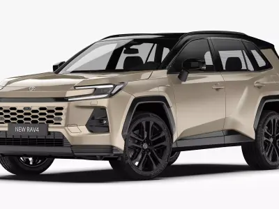 Toyota RAV4 PHEV 2026 3D model