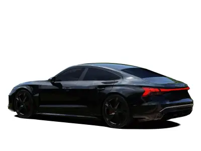 Audi e tron GT quattro Black 3D model