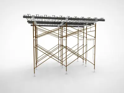 Scaffolding 3D model