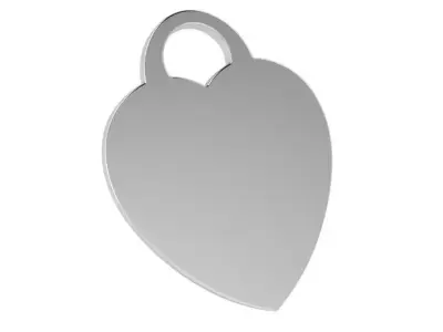 Heart Pendant 4218 3D print model