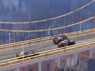 Cinematic Car Animation  3D model