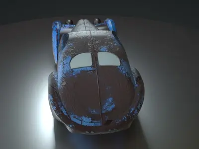 Bugatti type 57  special edited 3D model