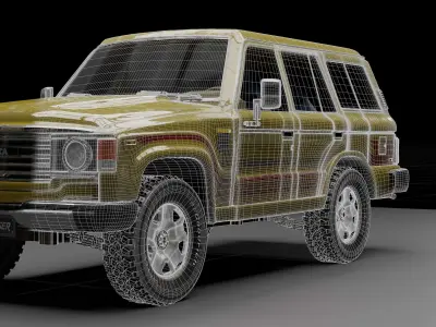 Toyota Land Cruiser FJ60 - 1980 3D model