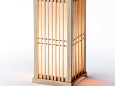 Table Craft Floor Light 3D model