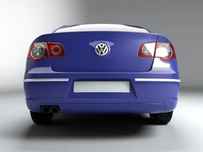 Volkswagen Passat B6 3D model