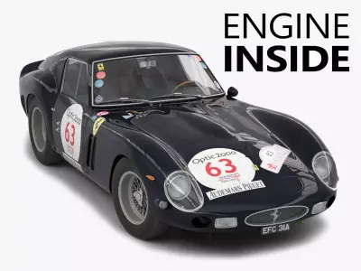 Ferrari 250 GTO - 4219GT - Complete 3D model