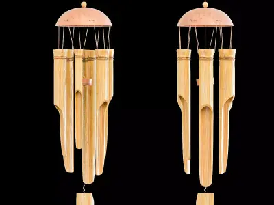 Bamboo bell 3D model