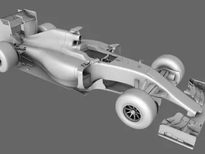 F1 RB11 Season 2015 Formula 3D model