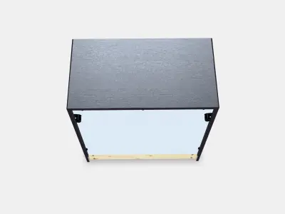 HAVSTA Cabinet with plinth 4 Low-poly 3D model