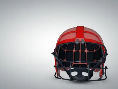 A Football Helmet  3D model
