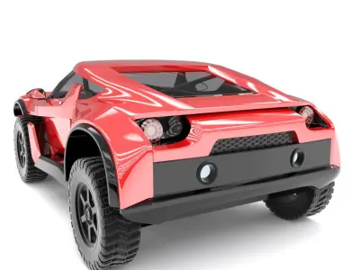 Zarooq Sand Racer 3d model vray 3ds max 3D model
