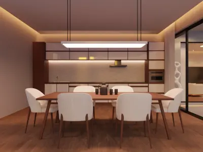 Meta Homes - 06 - Baked Low-poly 3D model