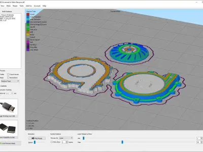 Brushless Air Blower  3D print model