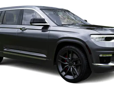 Jeep Grand Cherokee L 2021 3D model