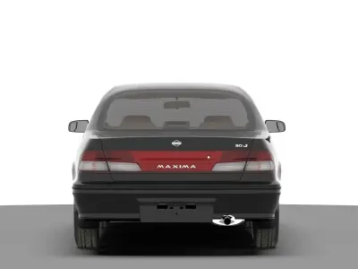 Nissan Maxima 1998 HQ Exterior and Interior 3D model