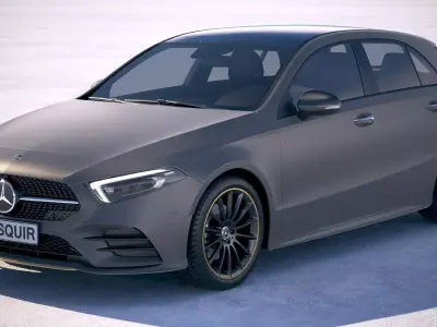 Mercedes A-Class AMG 2019 3D model