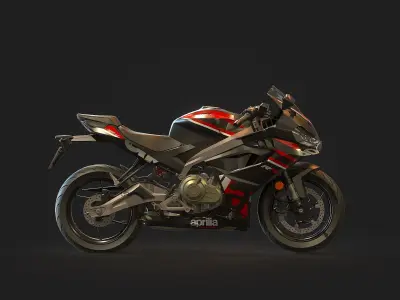 Base model Aprilia RS 457 2024 3D model
