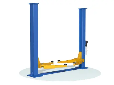 Car Lift garage 3D model