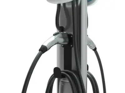 EV Charger 3D model