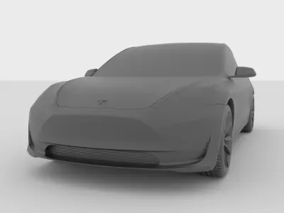 Tesla Model 3 Ready to Print 3D print model
