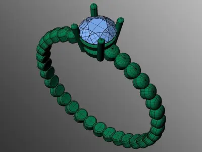Ring iz5 3D print model