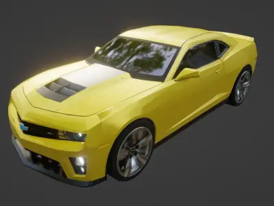 Chevrolet Camaro 2010  Free 3D model
