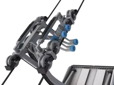 Ski lift gondola   3D model