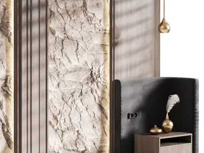 Decorative Wall panel  10 3D model