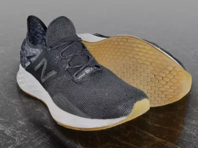 NEW BALANCE ROAV 3D SHOES 3D model