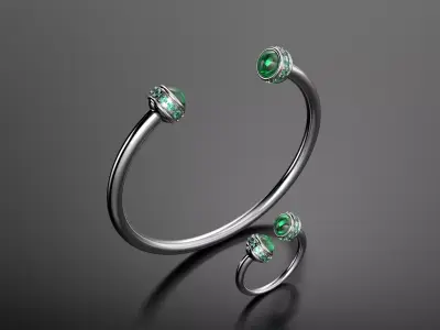 Pipe set 3D print model