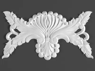 8 ornamental classic decoration 3d model kitbash vol 14 3D model