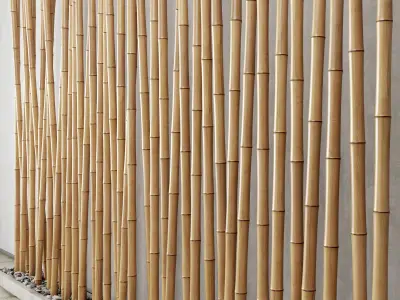 Bamboo decor n19 3D model