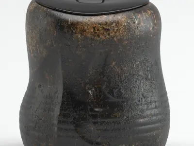 Sculpture 39 Water pot 3D model