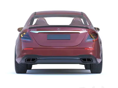 Mercedes-AMG E63 S 3D model
