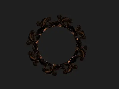 decorative frame 3D model purchase