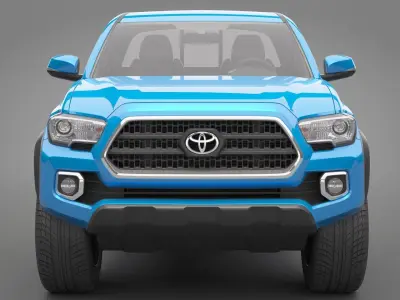 2016 Toyota Tacoma TRD 3D model