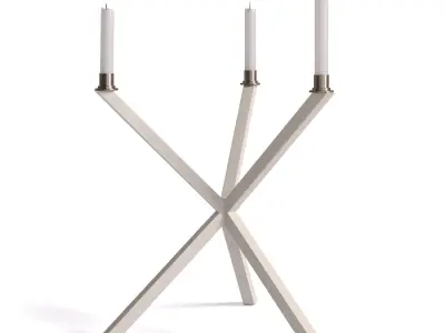 Candleholder Tripod by NEB 3D model
