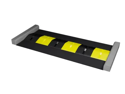 speed bump3 3D model