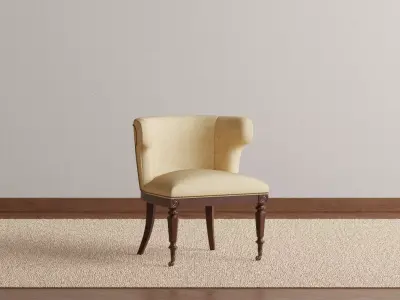 Barnard Lounge Chair 3D model