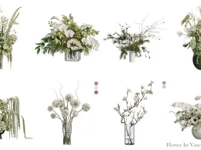 Flower In Vase Collection 10