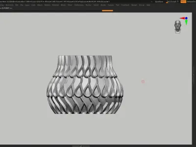 vase 3d print 403  3D print model