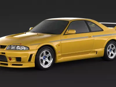 Nissan Skyline R33 400R 3D model